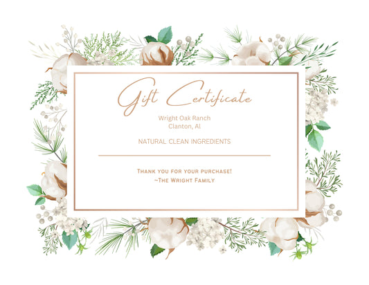 Gift Certificate